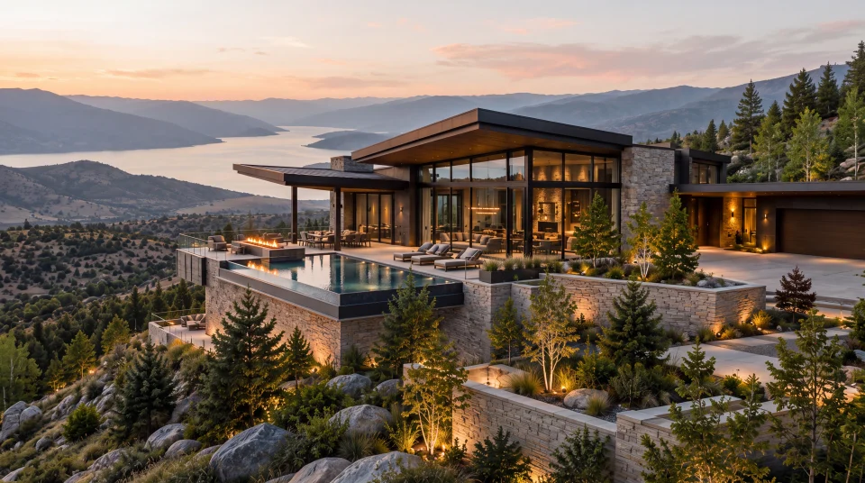 Overlook Terrace House — Exterior concept study