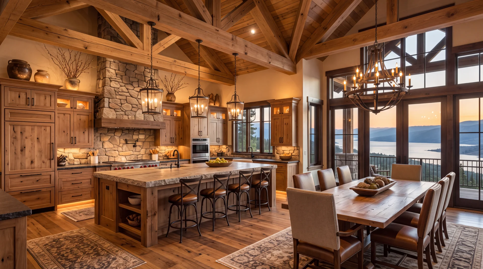 Timber Gable Residence — Kitchen & Dining concept study