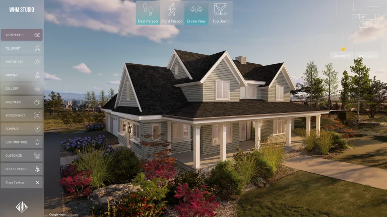 Silver Creek Residence in WHM Studio’s real-time architectural presentation